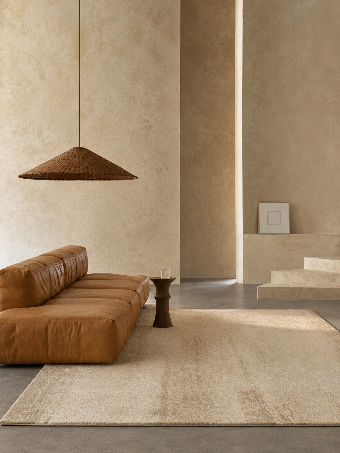 Alabaster Hand-Knotted Rug