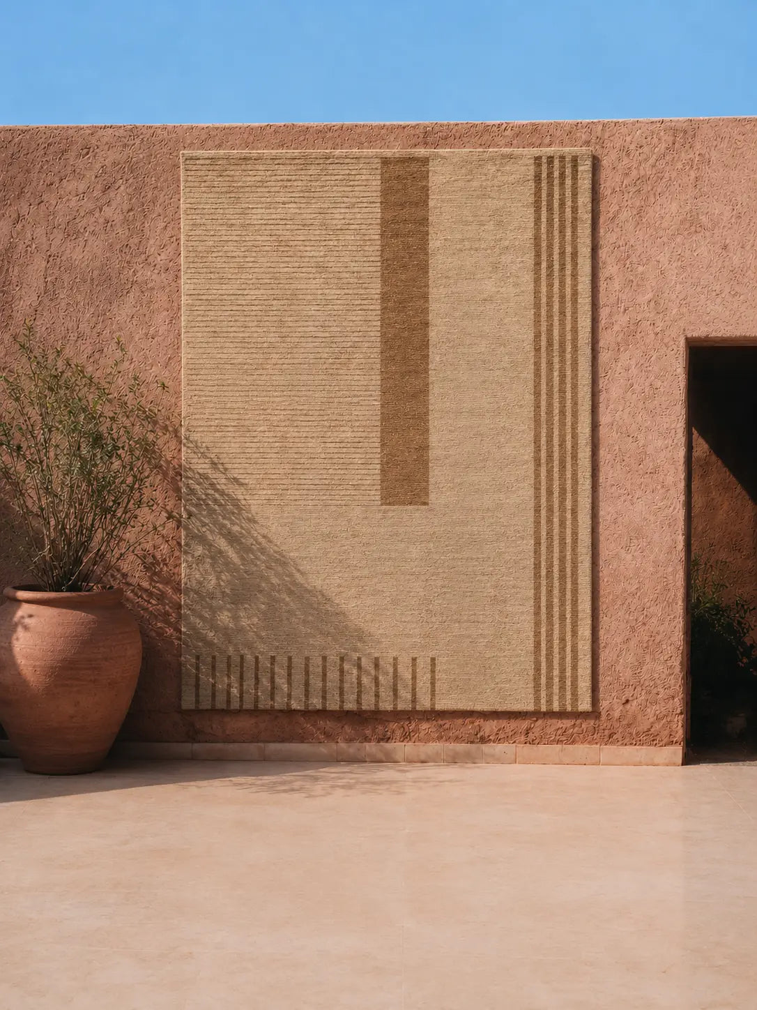 Pilaster Flatweave Rug