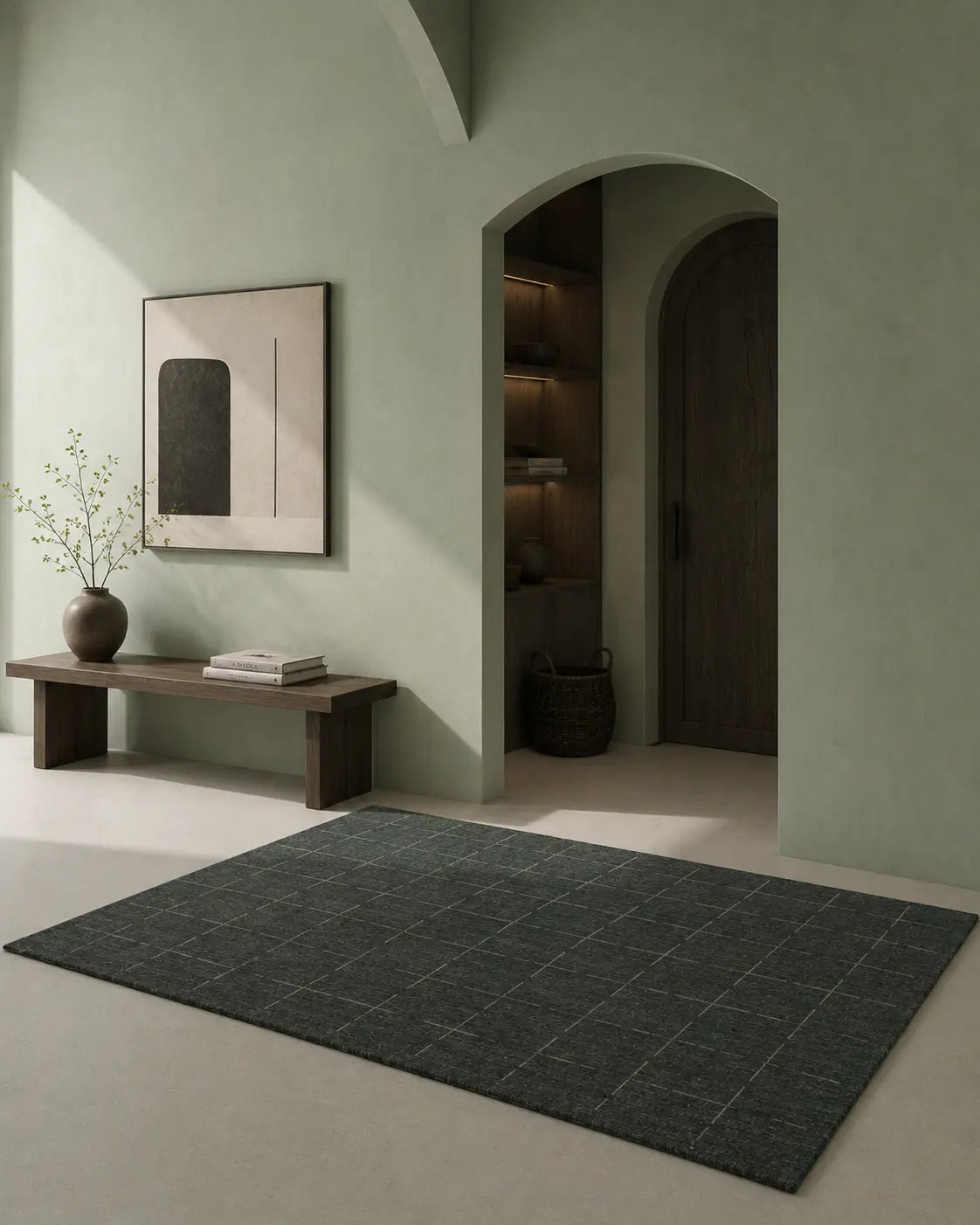 Lattice Flatweave Rug
