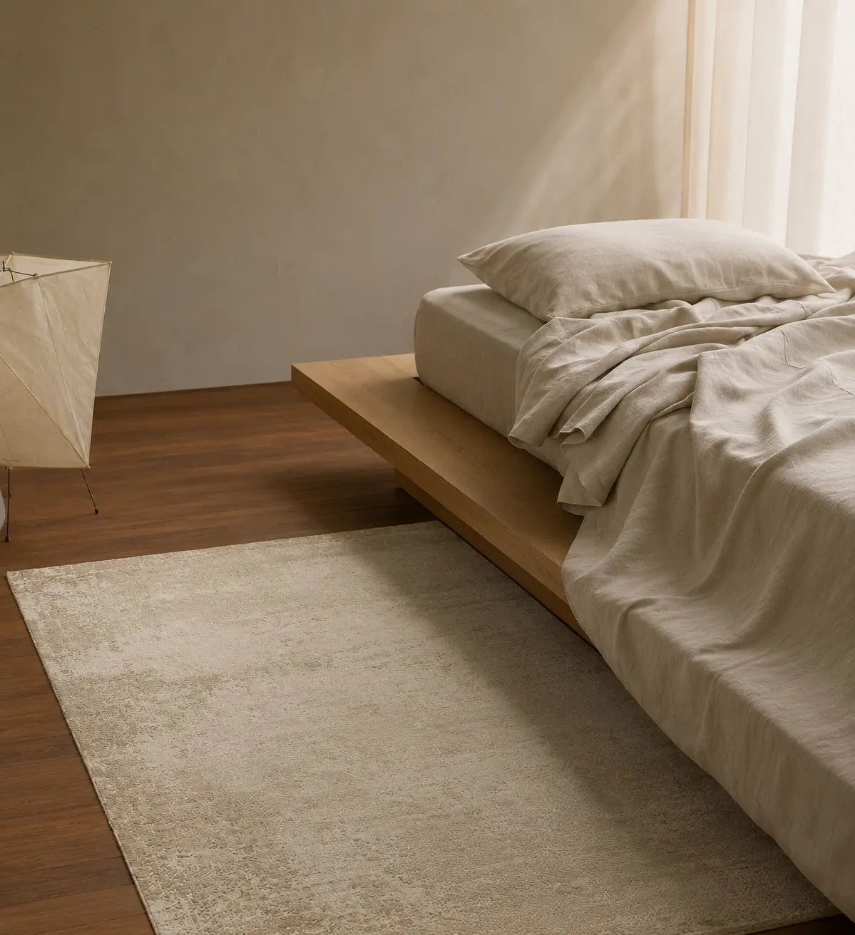 Alabaster Hand-Knotted Rug