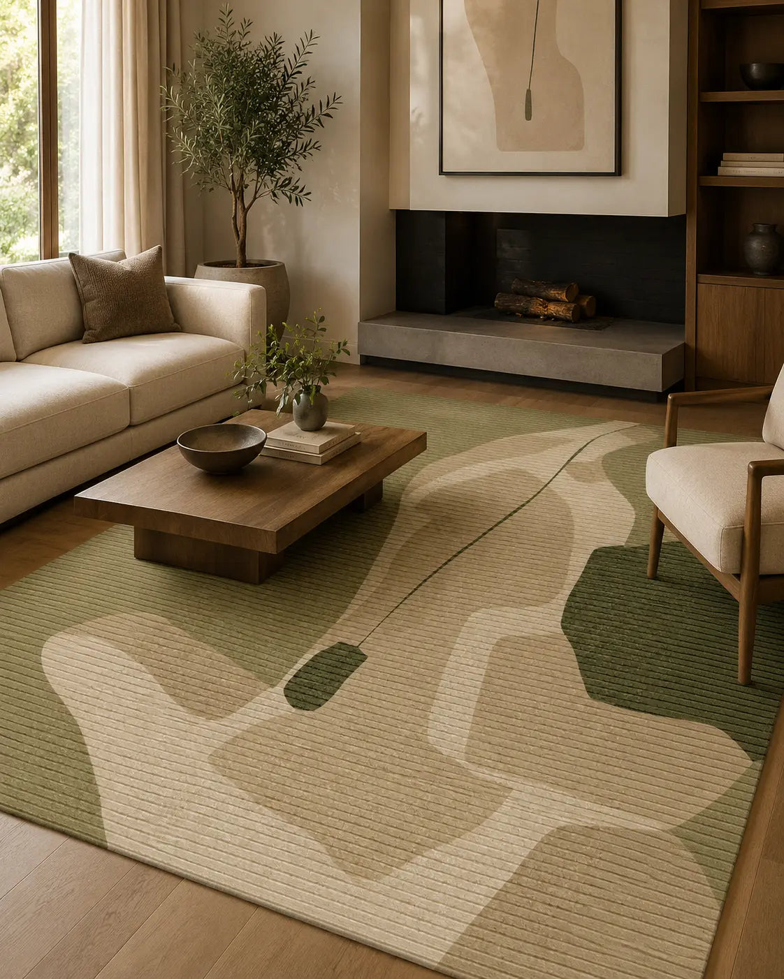 Profile Hand-Tufted Rug
