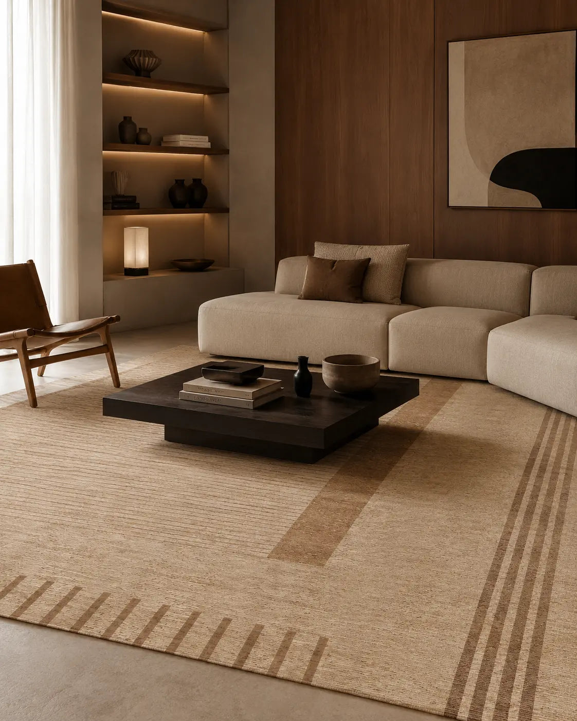 Pilaster Flatweave Rug